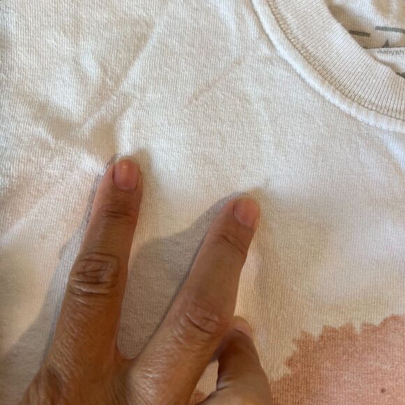 Aaliyah Graphic Tee Ripple Junction Musician Singer R&B Adult Sz. Medium Y2K - Picture 7 of 7